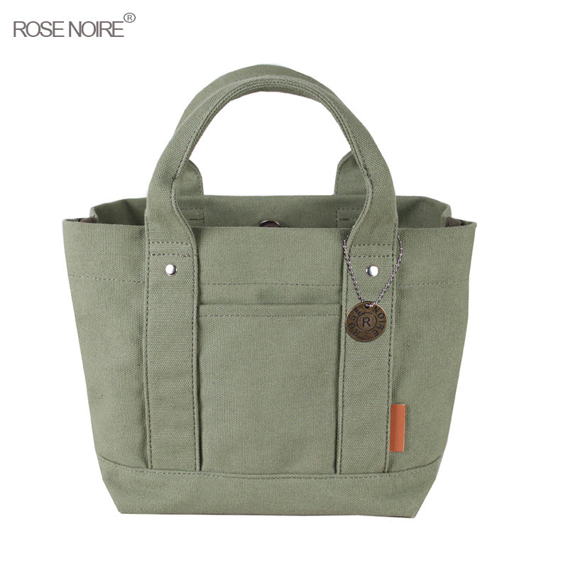 Pretty Beautiful Classy Women's Canvas Lunch Handbags