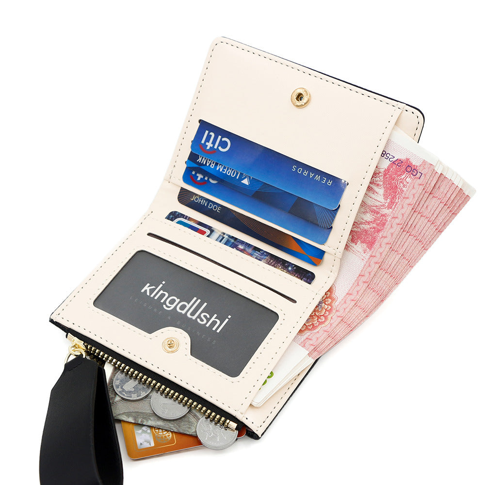 Versatile Women's Style Multiple Slots Short Ladies Wallet
