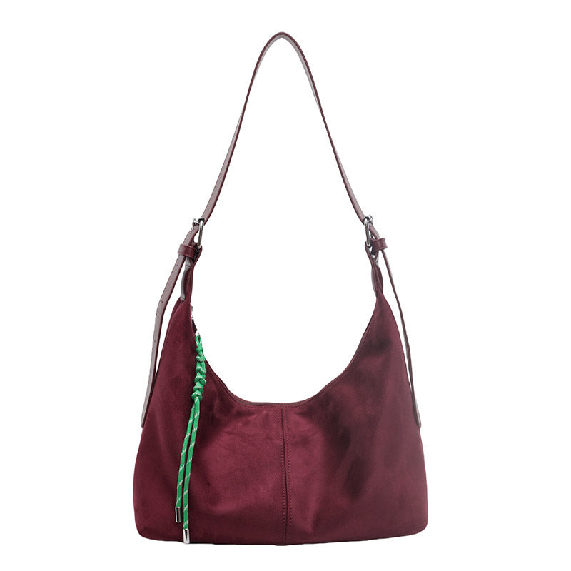Women's Retro Large Capacity Totes Simple Fashion Commuter Class Korean Style Women's Shoulder Bag