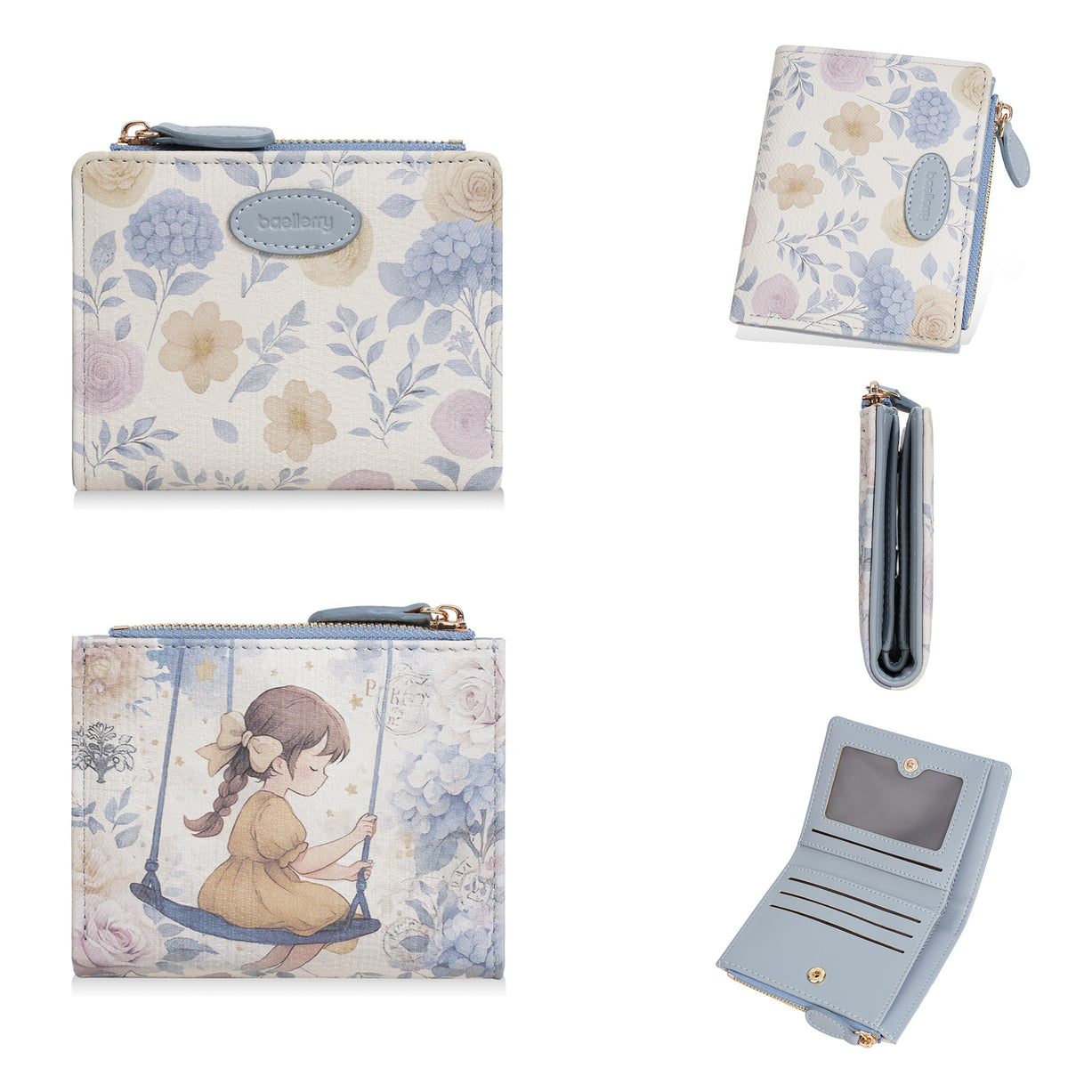 Women's Short High-grade Cartoon Cute Thin Ladies Wallet