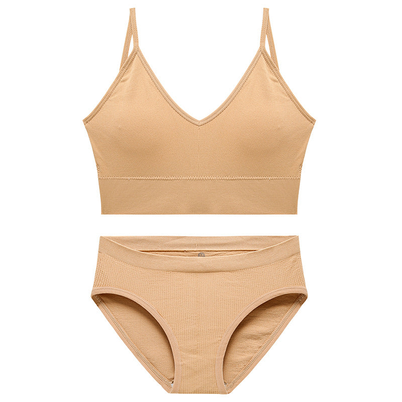 Women's Sexy Small Chest Push Up Base Lingerie Sets