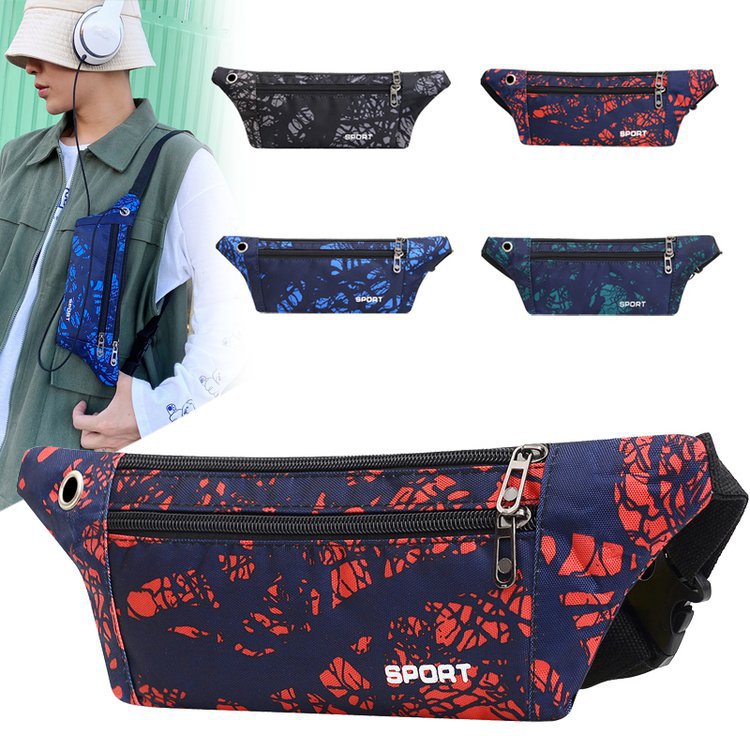 Men's Cloth Waterproof Slanted Stall Cash Working Men's Waist Packs