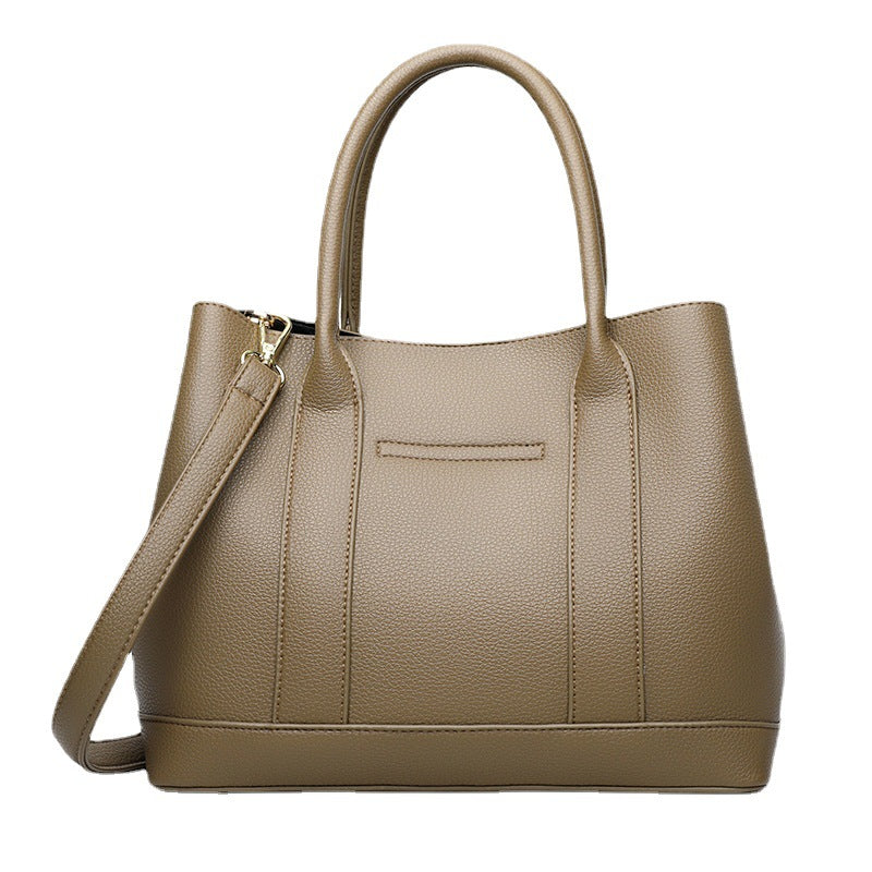 Women's Korean Style Fashion Mom Commuter Large Handbags