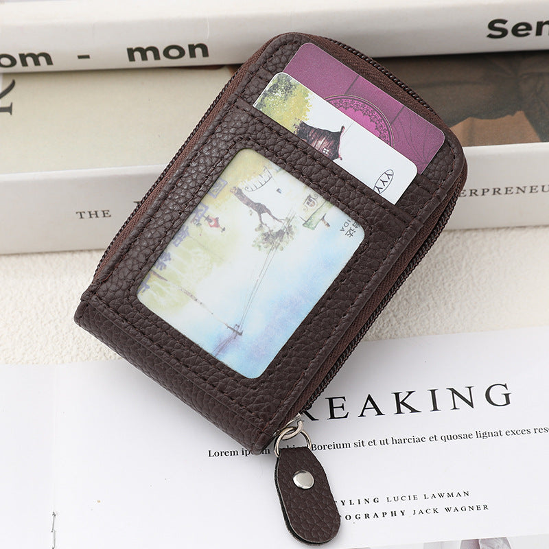 Women's Exquisite Fashion Large Capacity Bank Card Holder