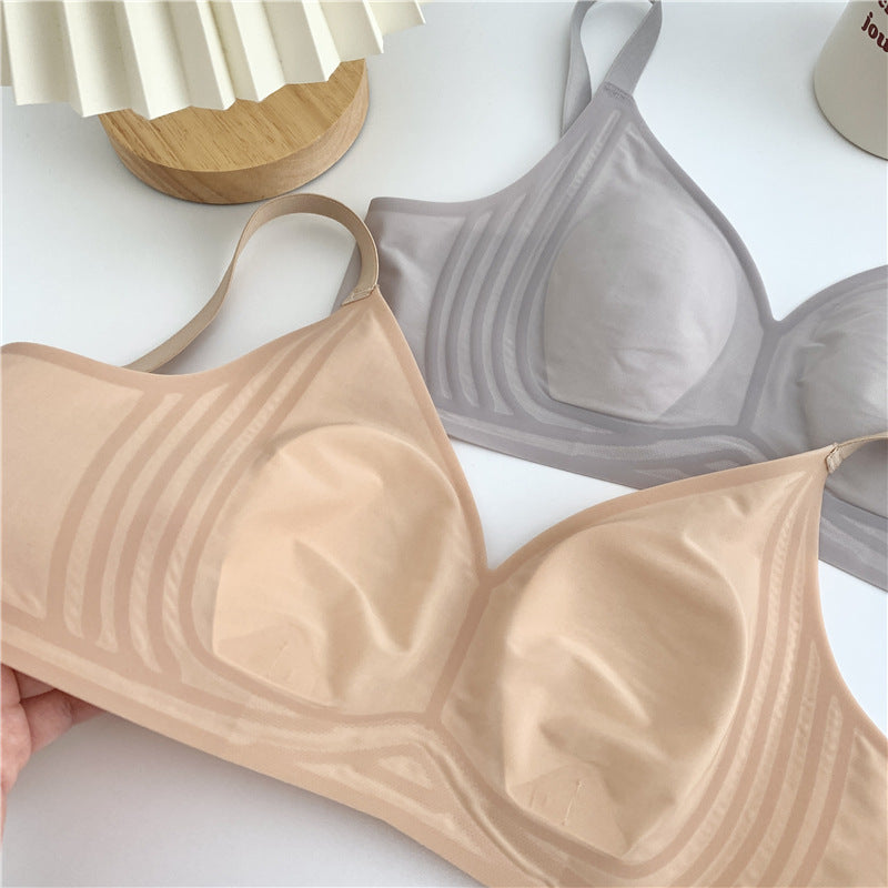 Women's Frozen Mask Underwear Jelly Stick Push Everyday Bras