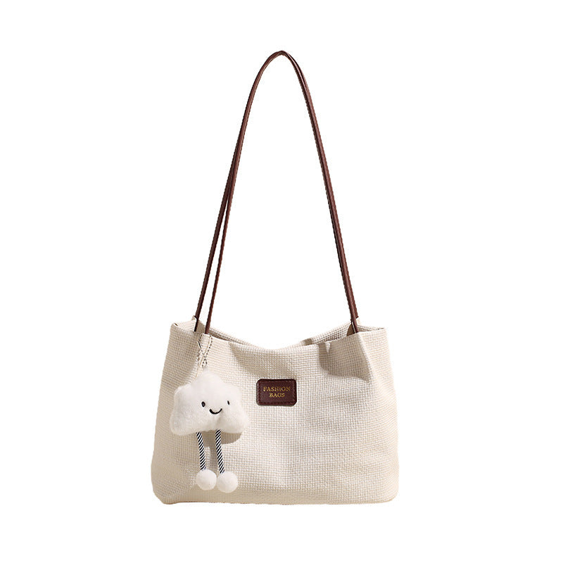 Women's Large Capacity Autumn Versatile Simple Fashionable Shoulder Bags