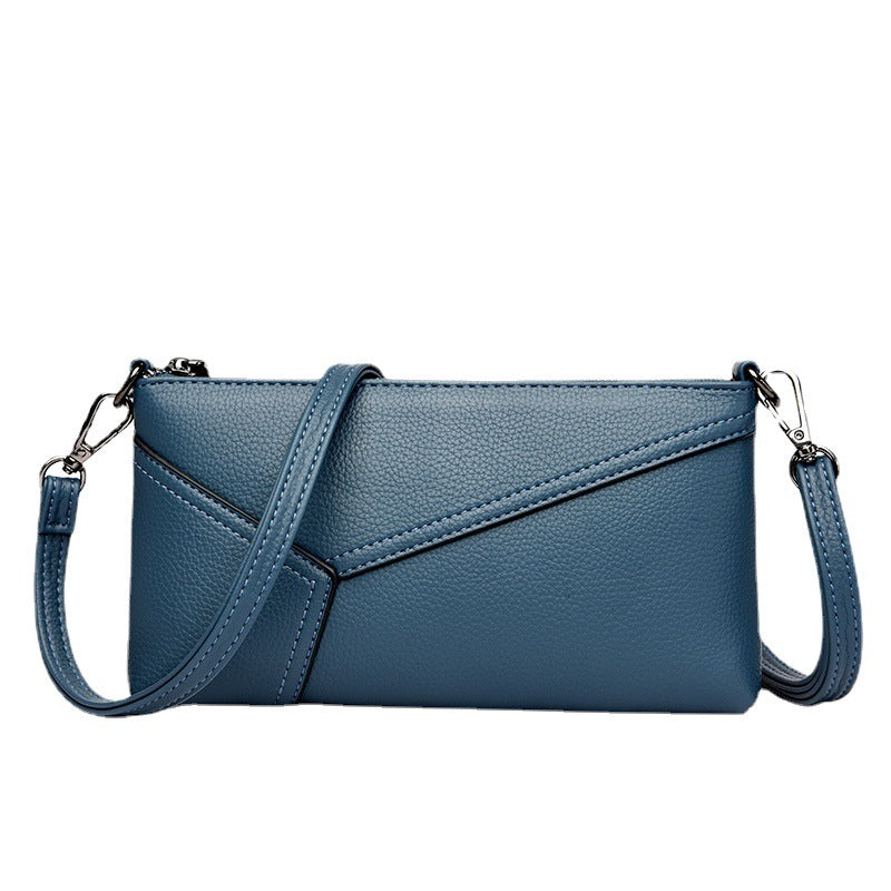 Women's Summer Fashion Mom Simple Texture Soft Handbags