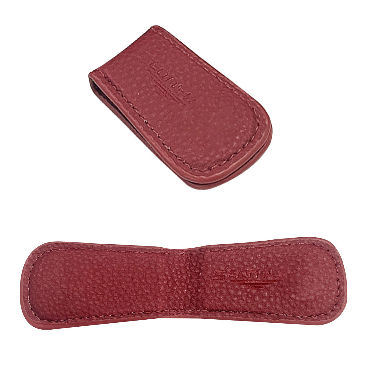 Magnet Leather Vintage First Layer Cowhide Strong Magnetic Men's Wallets