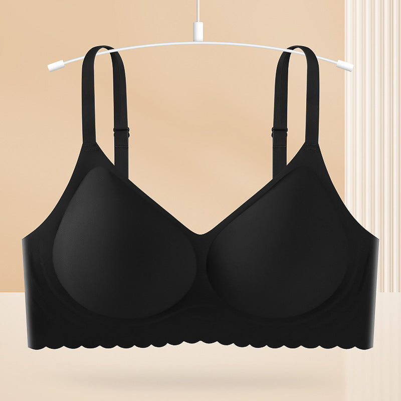 Women's Jelly Soft Support Breast Holding Fixed Push Everyday Bras