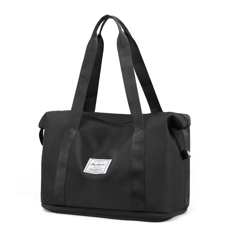 Women's Large Dry Wet Separation Extended Layer Korean Travel Bags