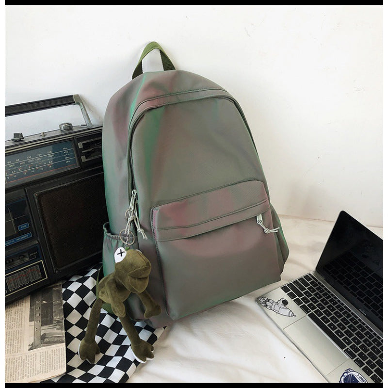 Men's Gradient Color College Style Campus Super Hot Large Backpacks