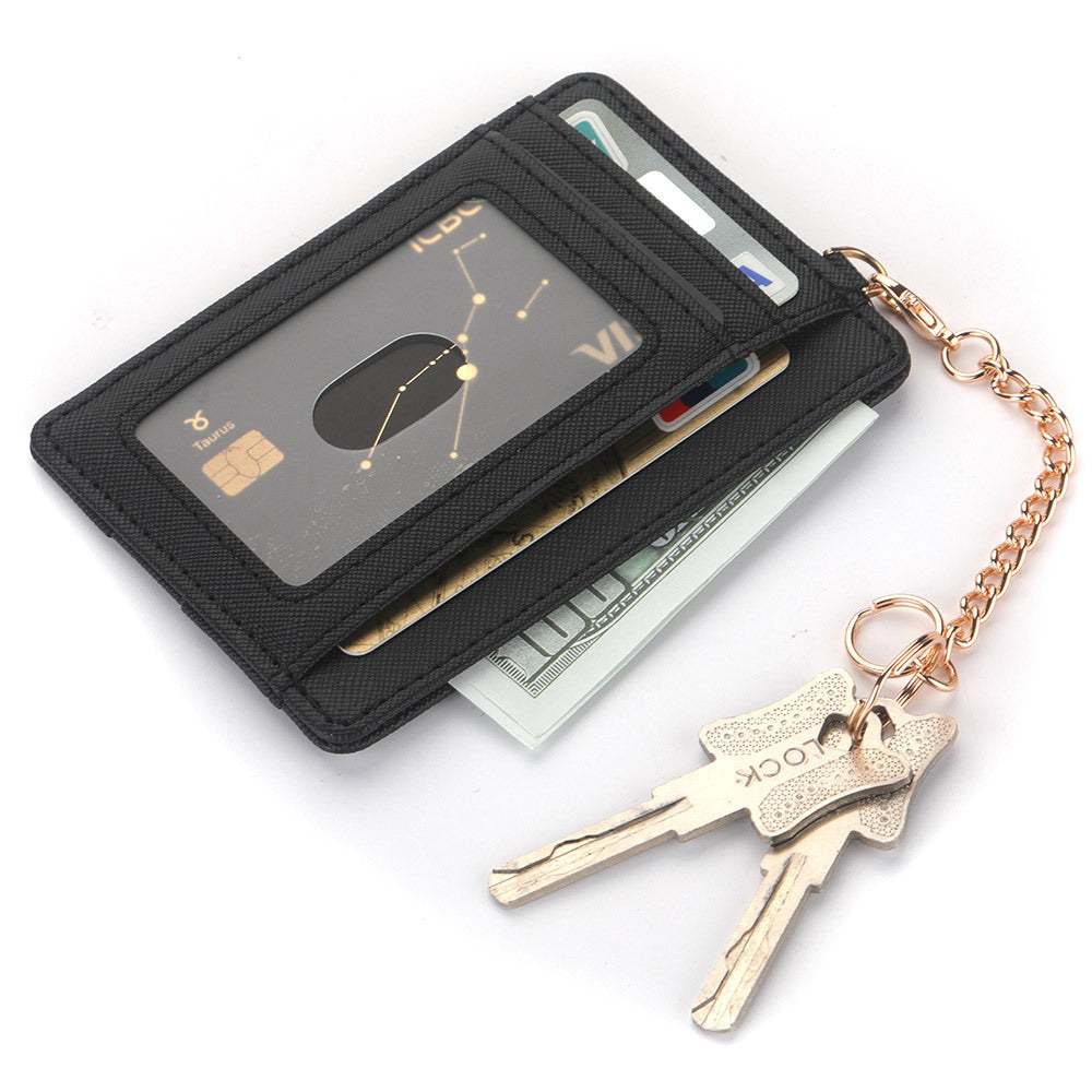 Women's Unisex Cover Advanced Sense Bank Protective Card Holder