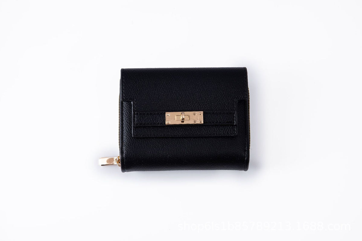 Graceful Women's Sense Short Folding Clutch Ladies Wallet