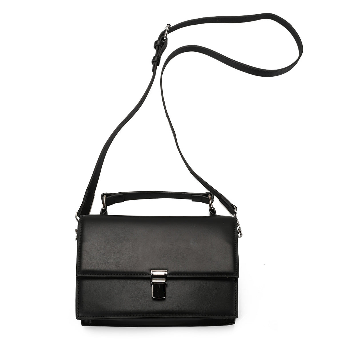 Stylish Men's Fashion Commuting Texture Box Women's Shoulder Bag