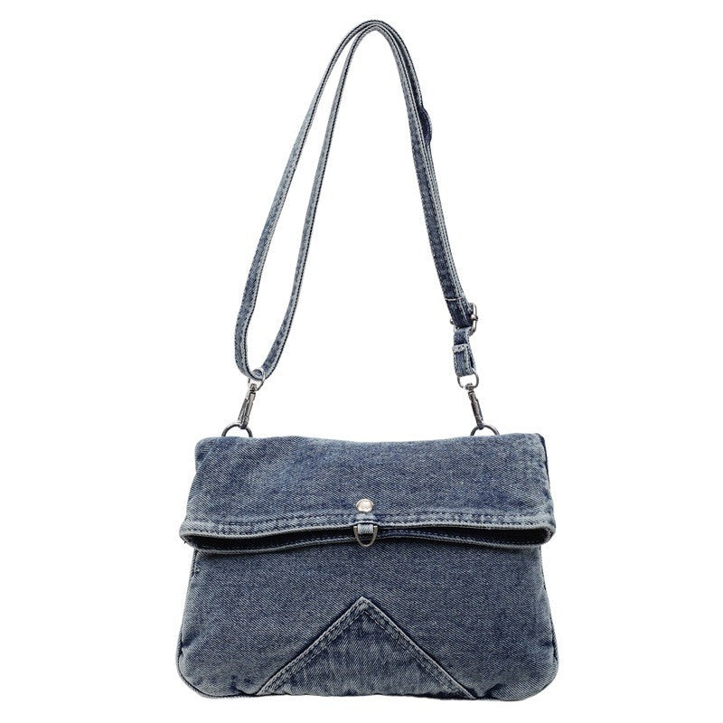 Women's Design Denim Popular Simplicity Fashion Underarm Bags