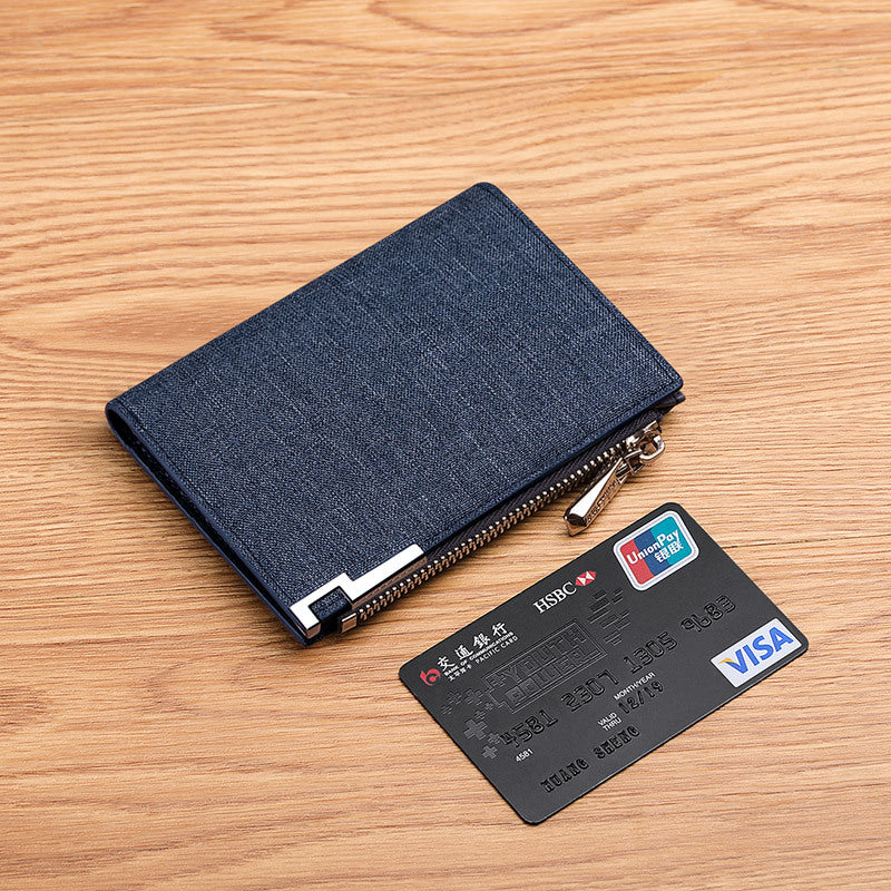 Men's Emperor Paul Short Canvas Green Trend Men's Wallet
