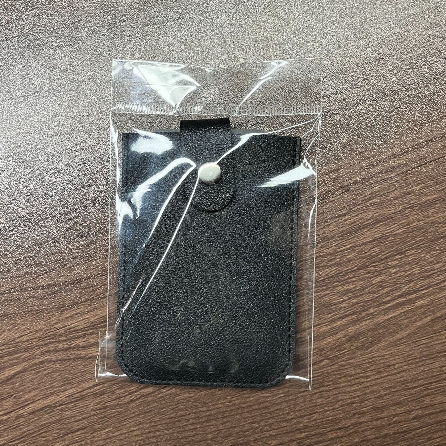 Layered Pull-out Business Multiple Slots Leather Card Holder