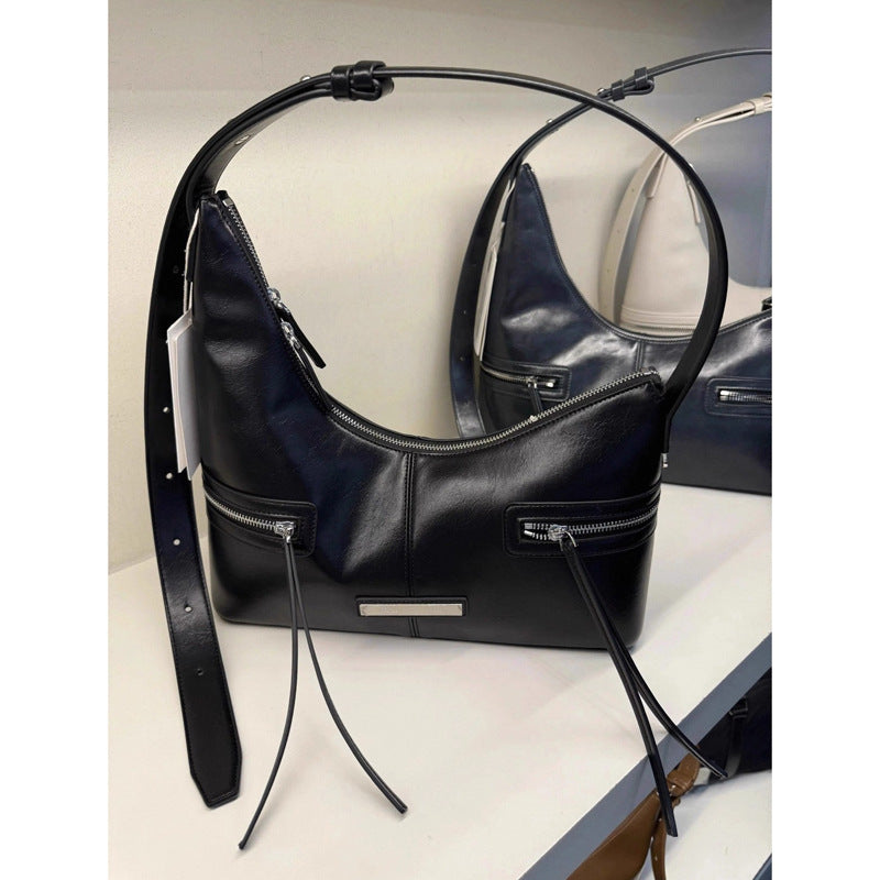 Women's Simple Personalized Underarm Female Winter Elegant Mature Women's Shoulder Bag