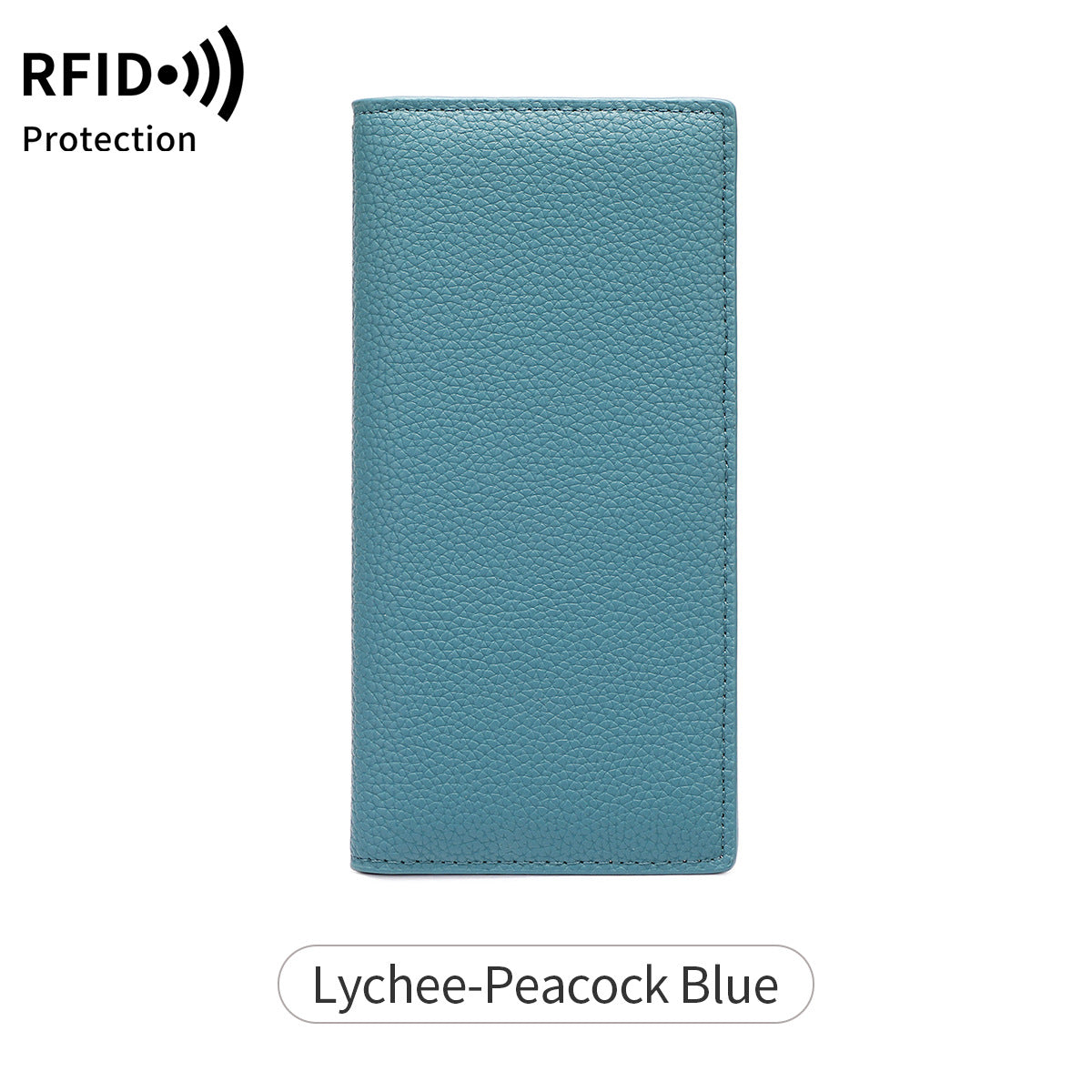 Women's Long Simple Solid Color Credit Multifunctional Card Holder