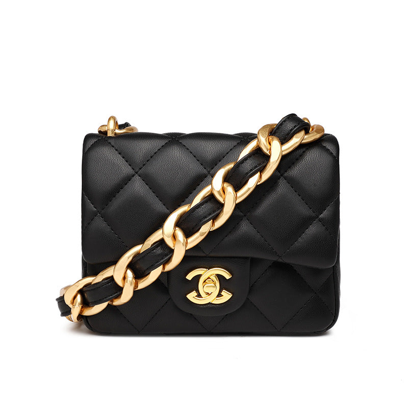 Women's Fashionable Classic Style Soft Leather Fat Women's Messenger Bag