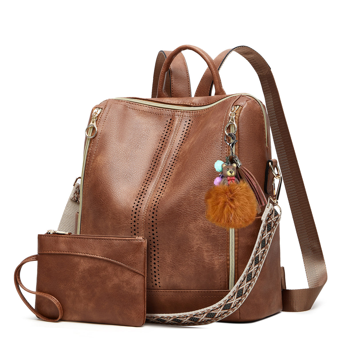 Women's Summer Retro Style Practical Two-piece Set Women's Messenger Bag