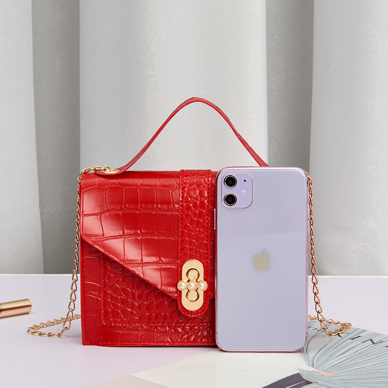 Trendy Women's Versatile Chain Fashion Pattern Handbags