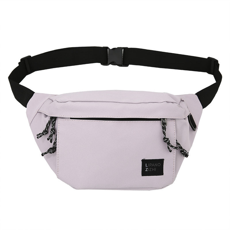 Casual Men's Mobile Running Canvas Trendy Men's Waist Packs