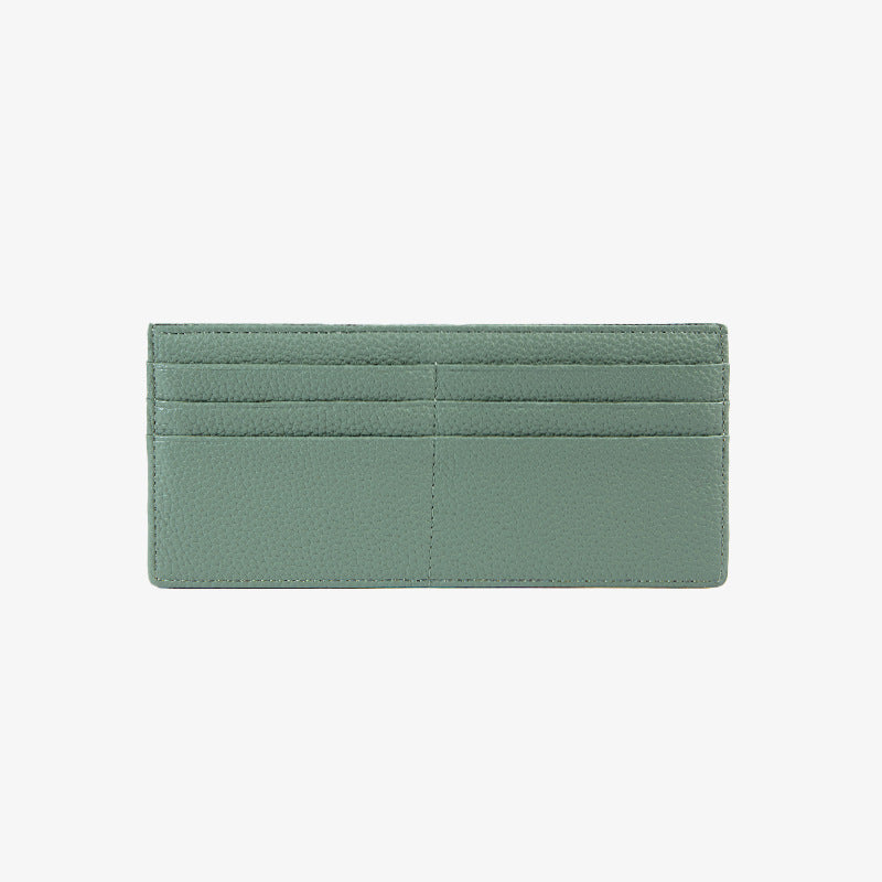 Authentic Leather Tactile Feel Multiple Slots Card Holder
