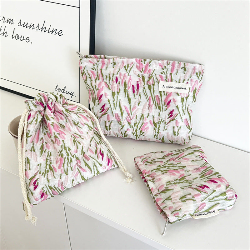 Cloth Little Fresh Storage Portable Items Buggy Change Cosmetics Makeup Bag