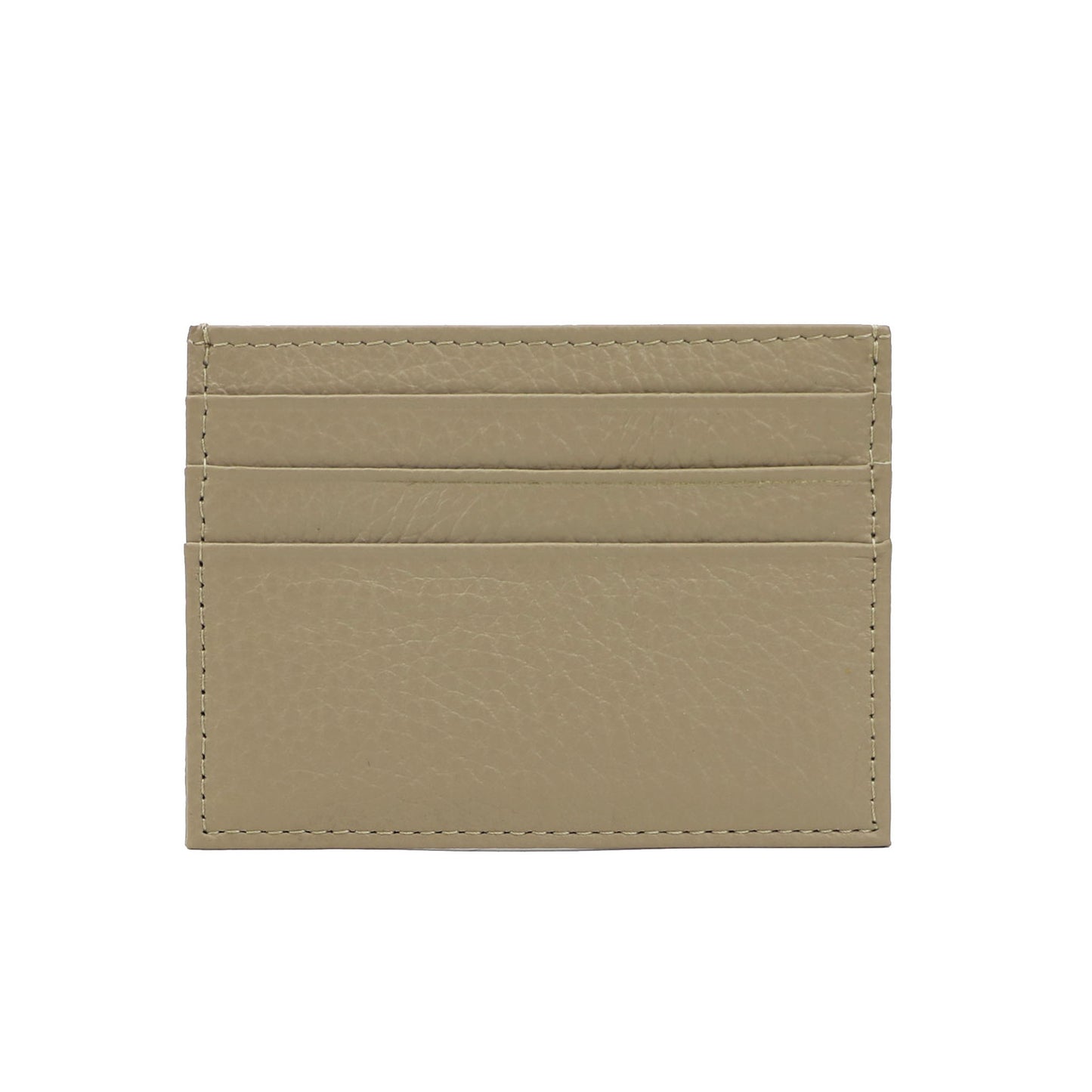 Genuine Leather Lychee Pattern Top Layer Cowhide Card Holder