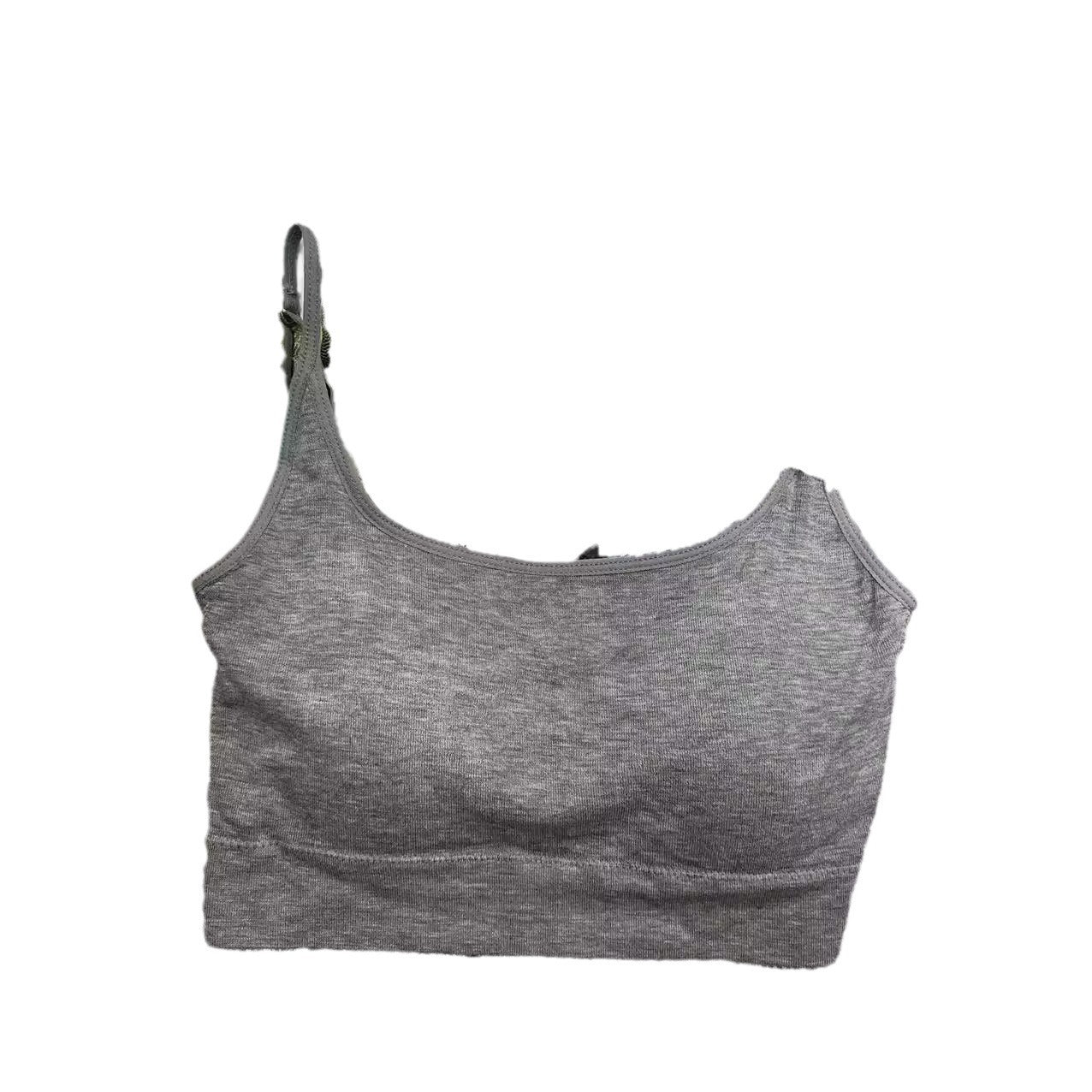 Seamless Beauty Back Underwear Female Cross Spaghetti Straps Chest Bras