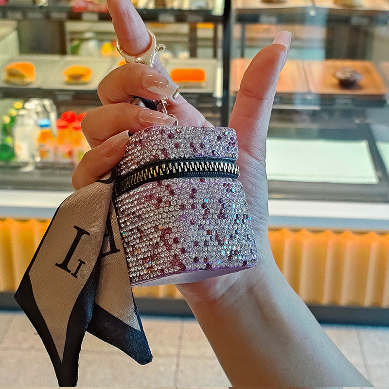 Summer Mini Earphone Pendant Light Luxury Coin Purses