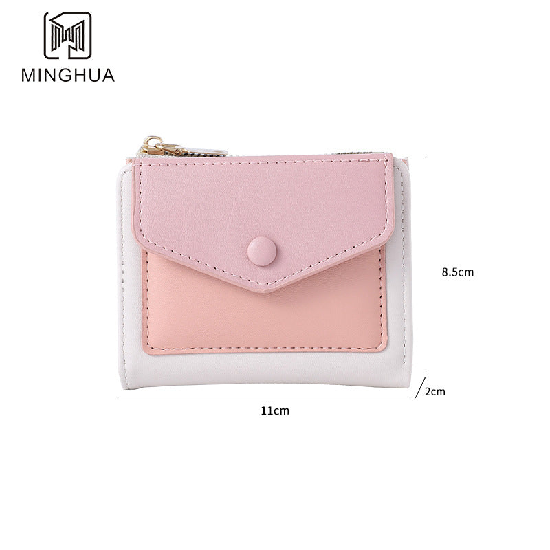 Short Fresh Simple Geometric Pattern Source Coin Purses