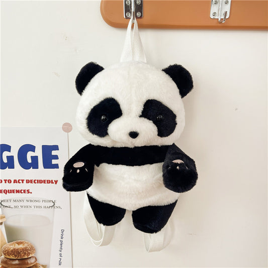 Panda Plush Cute Soft Figurine Doll Crossbody Bags