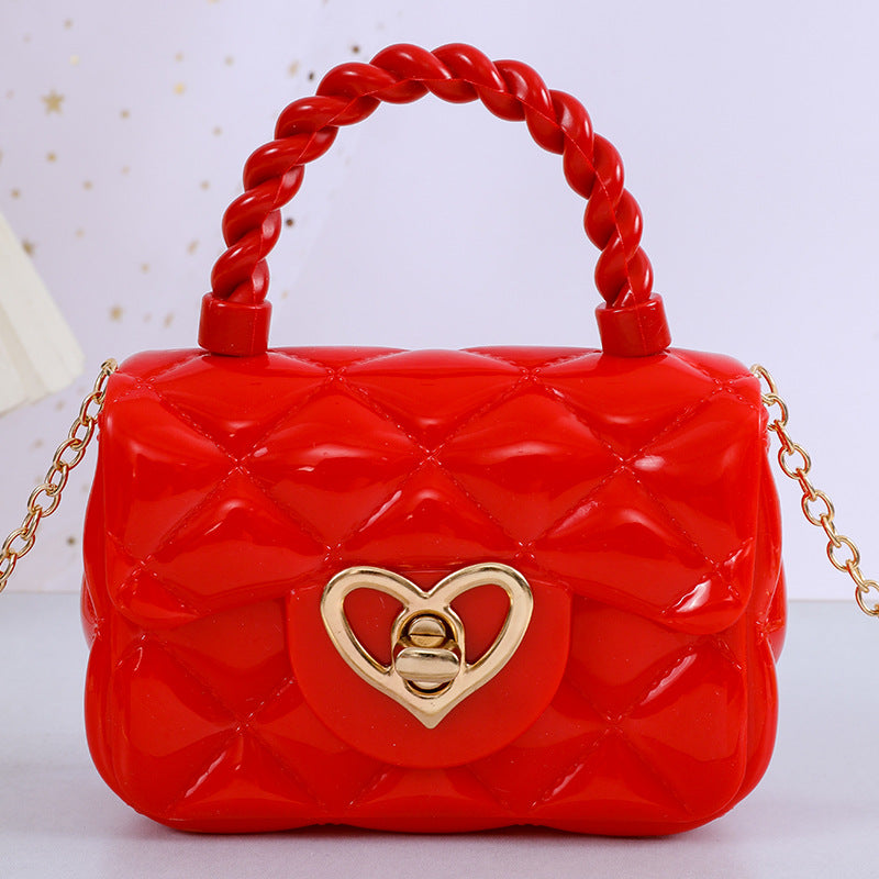 Hot Transparent Jelly Portable Mini Love Bags
