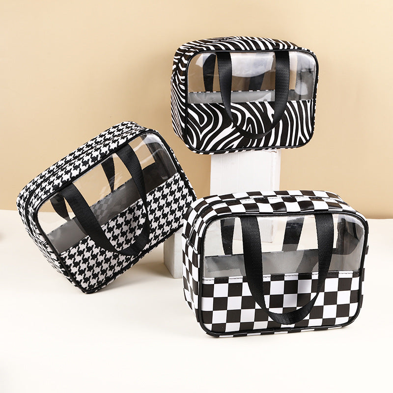Portable Toiletry Cosmetics Storage Pattern Large Bags