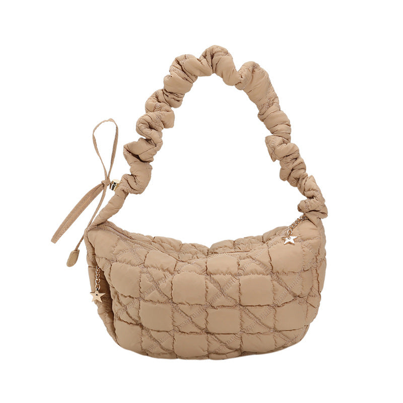 Women's Cloud Female Personality Embroidered Fashion Dumplings Bags
