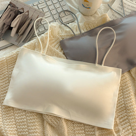 Back Korean Style Push Up Tube Everyday Bras