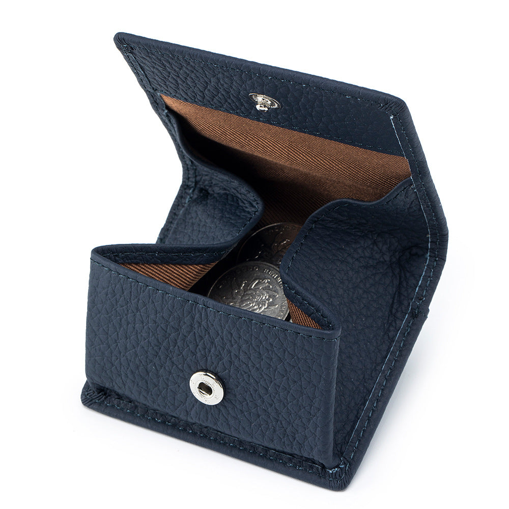 Women's Layer Cowhide Mini For Leather Storage Coin Purses