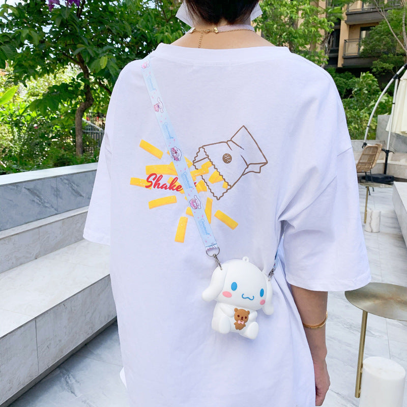 Stall Cartoon Silicone Soft Western Style Backpacks