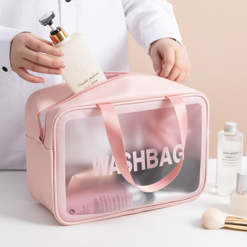 Portable Outing Storage Swim Transparent Large Capacity Makeup Bag