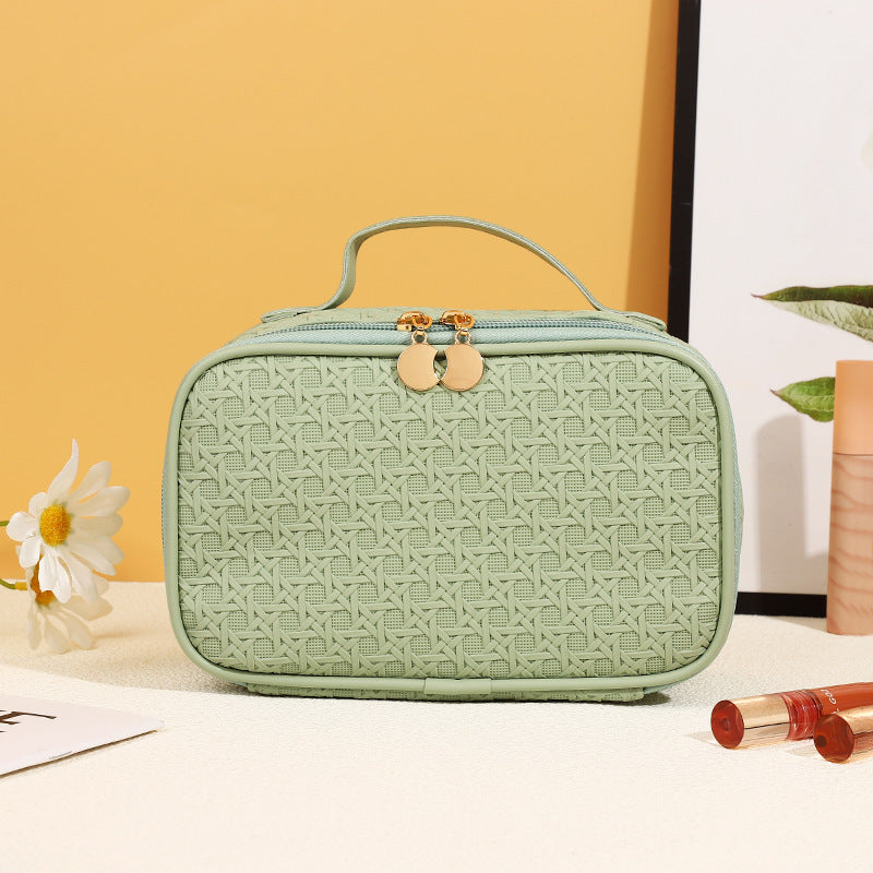 Women's Simple Portable High-grade Storage Waterproof Wash Makeup Bag