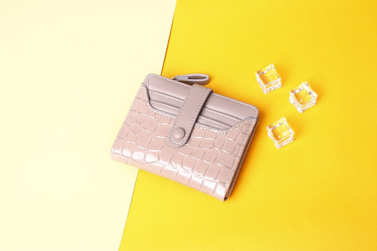 Women's Short Multiple Slots Multifunctional Solid Color Coin Purses