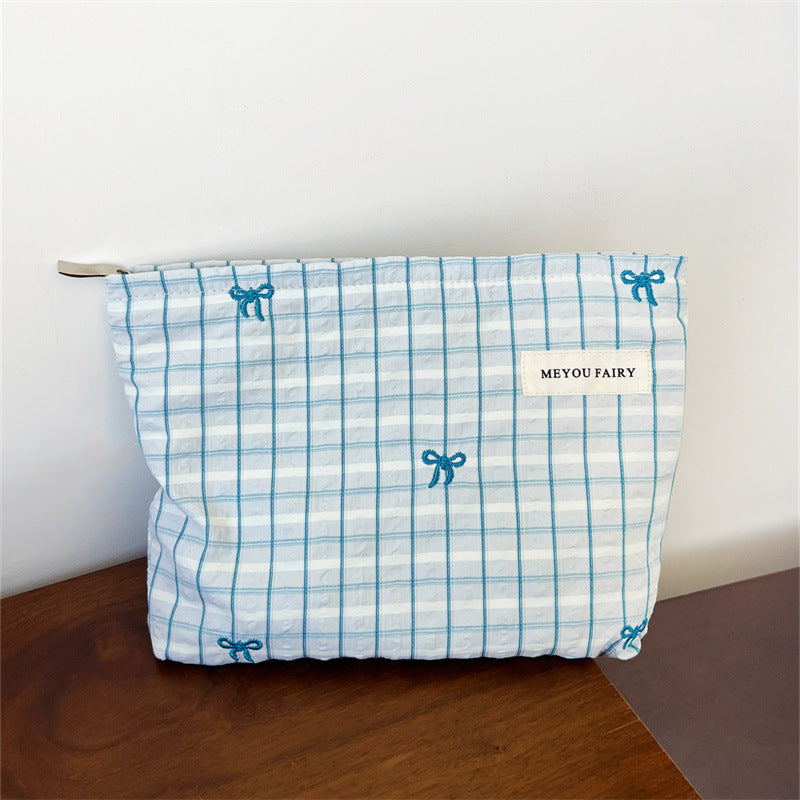 Fresh Large Capacity Portable Skin Care Buggy Liner Makeup Bag