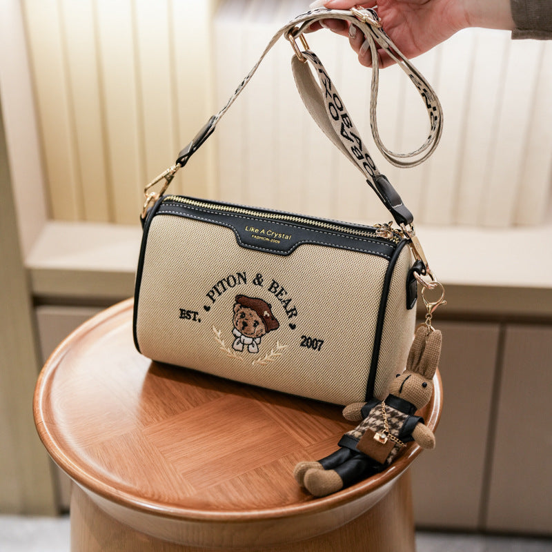 Women's Source Simple Stylish Commuter Retro Classic Bags