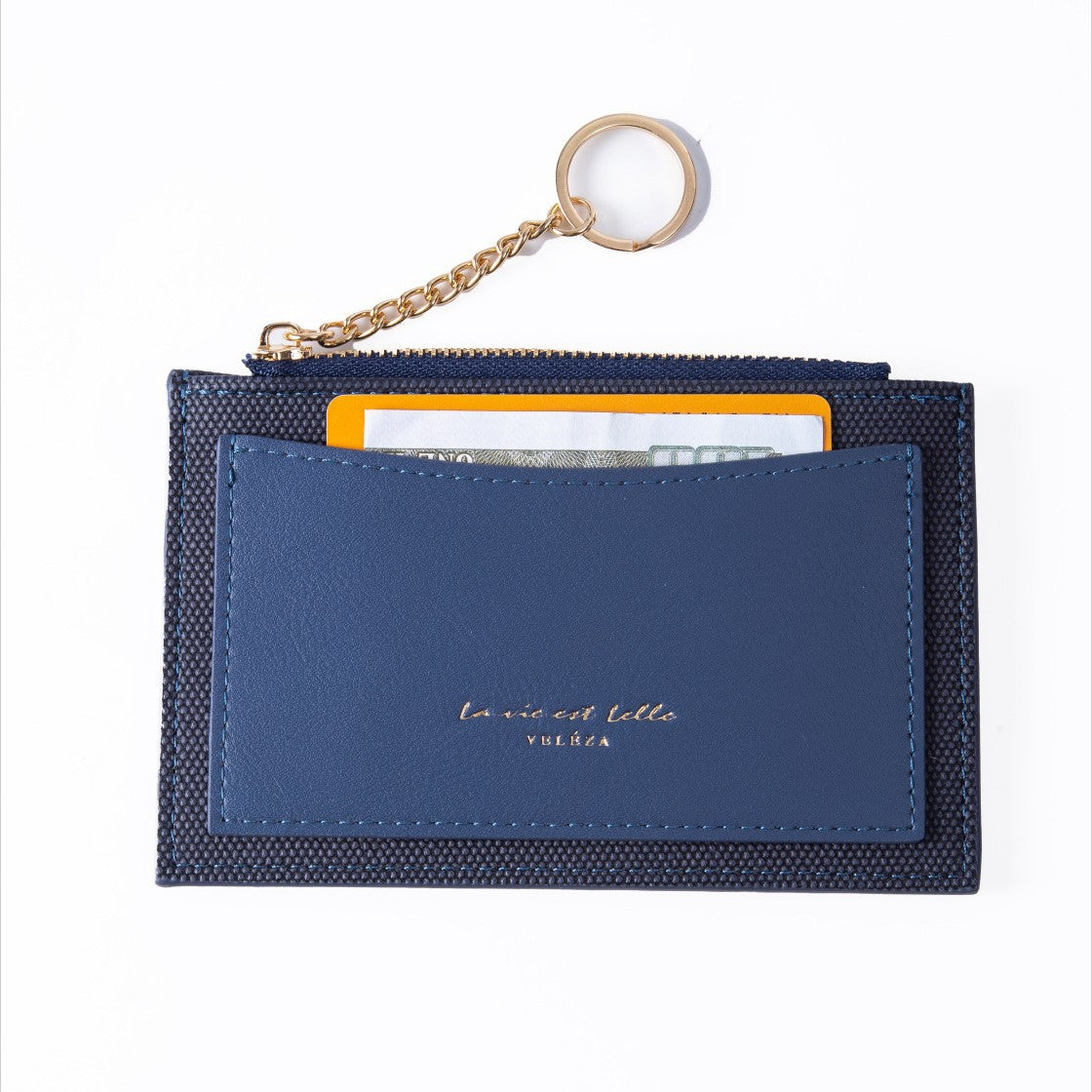 Stitching Zipper Integrated Lady High Sense Multiple Ladies Wallet