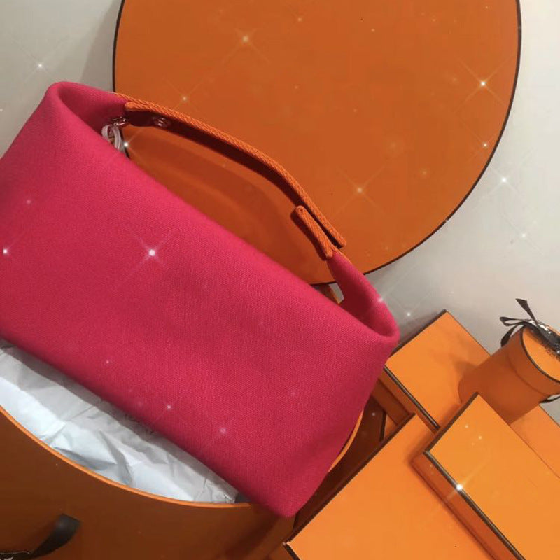 Women's Lunch Box Canvas Wash Large Capacity Handbags