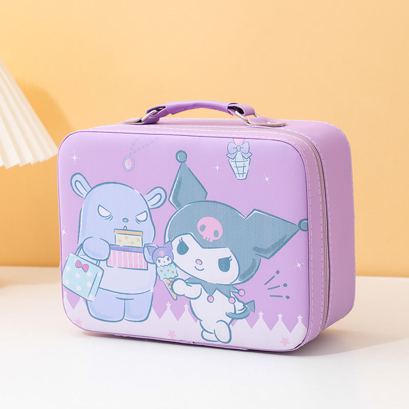 Hand Gift Suitcase Portable Makeup Storage Cosmetic Bags