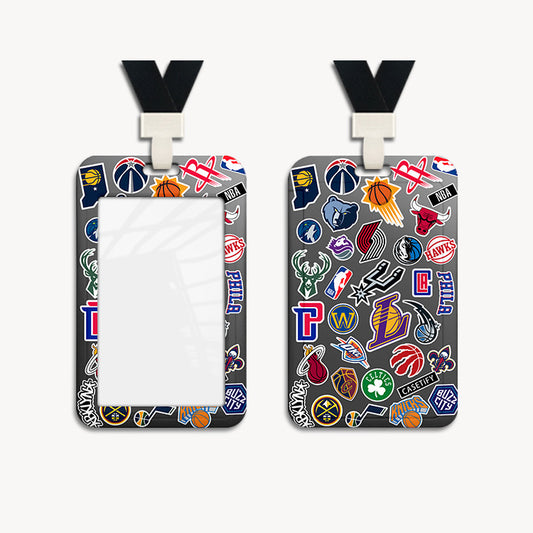 Lakers Warriors Nets Clippers Campus Shuttle Name Card Holder