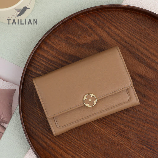 Trendy Women's Innovative Clover Vintage High-grade Ladies Wallets